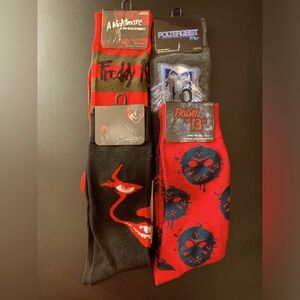 Horror movies crew socks (4pairs)